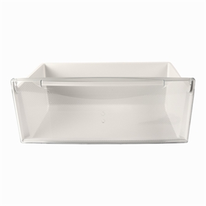 Nederste skuffe i fryseskab fra Liebherr.